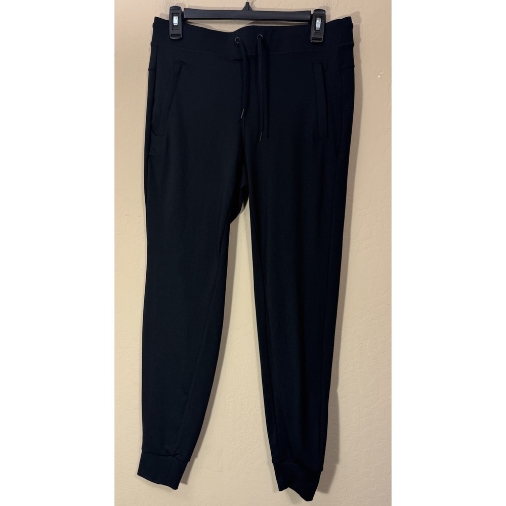 Yogalicious Lux‎ Avenue Jogger Women XS Black Cuff Ankle Yoga Comfort Athleisure
